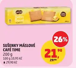 Penny Market Sušenky máslové café time nabídka