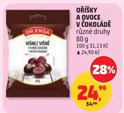 Penny Market DR.ENSA Oříšky a ovoce v čokoládě nabídka