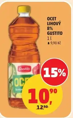 Penny Market Ocet lihový 8% gustito nabídka