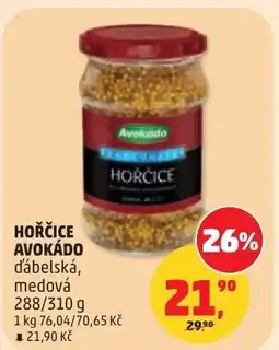 Penny Market Hořčice avokádo nabídka