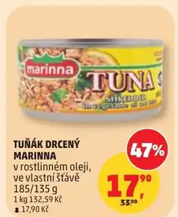 Penny Market Tuňák drcený marinna nabídka