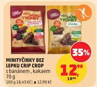 Penny Market Minityčinky bez lepku crip crop nabídka