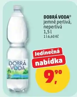 Penny Market Dobrá voda jemně perlivá, neperlivá nabídka