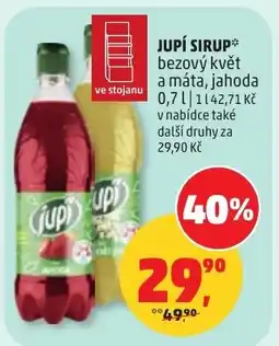 Penny Market Jupí sirup nabídka