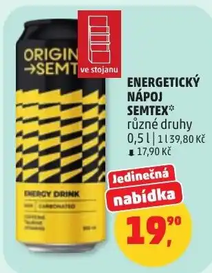 Penny Market Energetický nápoj semtex nabídka