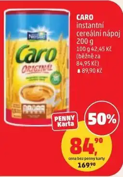 Penny Market Caro instantní cereální nápoj nabídka