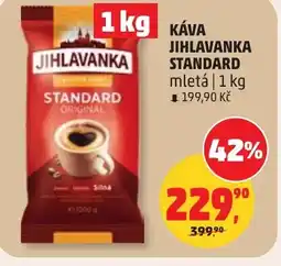 Penny Market Káva jihlavanka standard mletá nabídka