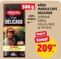 Penny Market Káva marila cafe delicado zrnková nabídka