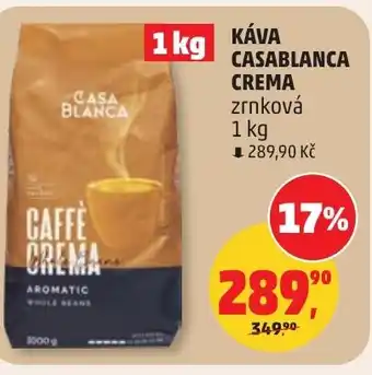 Penny Market Káva casablanca crema zrnková nabídka