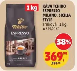 Penny Market Káva tchibo espresso milano, sicilia style zrnková nabídka