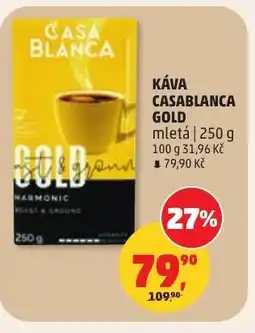 Penny Market Káva casablanca gold mletá nabídka