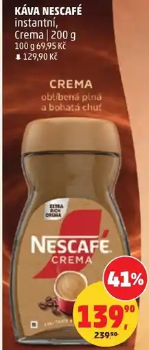 Penny Market Káva nescafé instantní, crema nabídka