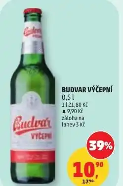 Penny Market Budvar výčepní nabídka