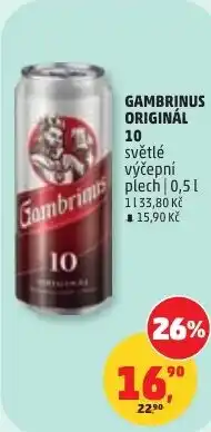 Penny Market Gambrinus original 10 nabídka