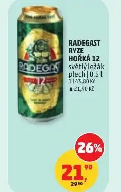 Penny Market Radegast ryze hořká 12 nabídka