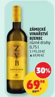 Penny Market Zámecké vinařství bzenec nabídka
