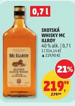 Penny Market Skotská whisky mc illroy nabídka
