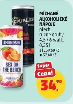 Penny Market Míchané alkoholické nápoje nabídka