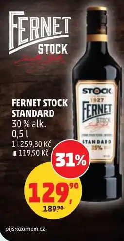 Penny Market Fernet stock standard nabídka