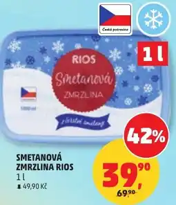 Penny Market Smetanová zmrzlina rios nabídka