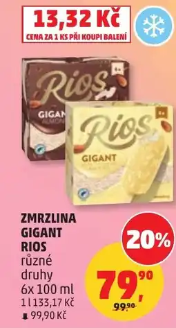 Penny Market Zmrzlina gigant rios nabídka