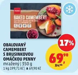 Penny Market Obalovaný camembert s brusinkovou omáčkou penny nabídka