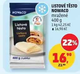 Penny Market Listové těsto nowaco nabídka