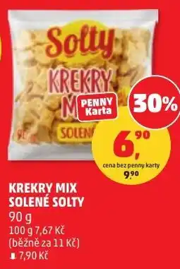 Penny Market Krekry mix solené solty nabídka