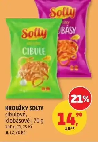 Penny Market Kroužky solty nabídka