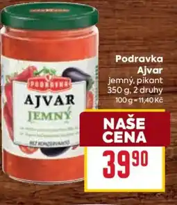 Billa Podravka Ajvar nabídka