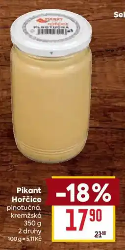 Billa Pikant Hořčice nabídka