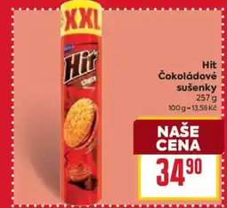 Billa Hit Čokoládové sušenky nabídka