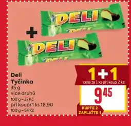 Billa Deli Tyčinka nabídka