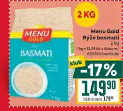Billa Menu Gold Rýže basmati nabídka