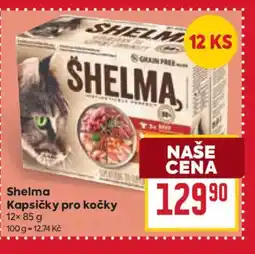 Billa Shelma Kapsičky pro kočky nabídka