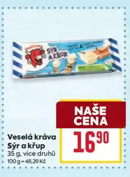 Billa Veselá kráva Sýr a křup nabídka