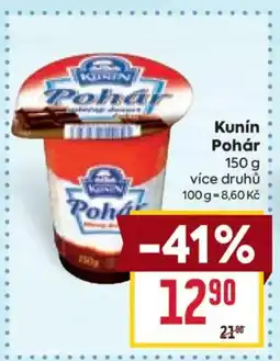 Billa Kunín Pohár nabídka