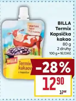 Billa BILLA Termix Kapsička kakao nabídka