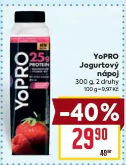 Billa YOPRO Jogurtový nápoj nabídka