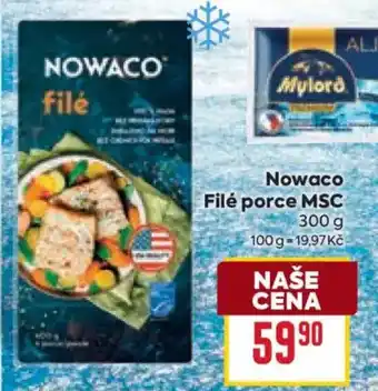 Billa Nowaco Filé porce MSC nabídka