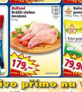 Norma Králičí stehna mražená nabídka