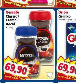 Norma Nescafé nabídka