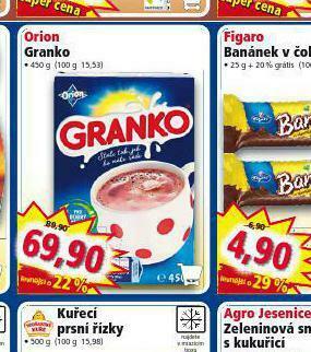 Norma Orion granko nabídka