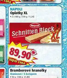 Napoli oplatky xl