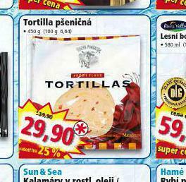 Norma Tortilla pšeničná nabídka