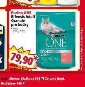 Norma Purina one granule pro kočky nabídka