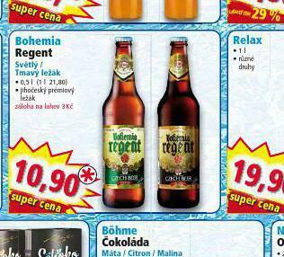 Pivo bohemia regent
