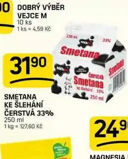 Flop SMETANA KE ŠLEHÁNÍ ČERSTVÁ 33% nabídka