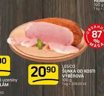 Flop ŠUNKA OD KOSTI VÝBĚROVÁ nabídka