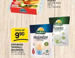 Flop ZÁRUBOVA TATARKA | MAJONÉZA 90 ml | sáček nabídka